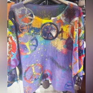 Peace & Love Knit Sweater-I/S